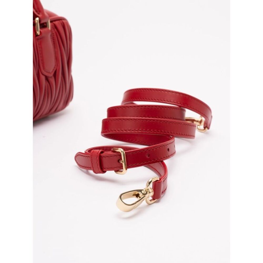 Miu Miu Women `Arcadie` Matelassé Nappa Leather Bag - Picture 5 of 6